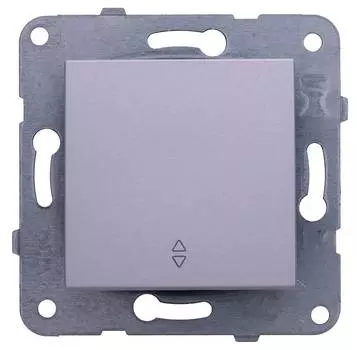 Переключатель Panasonic Karre&amp;Arkedia серебро (wktt00032sl-ru)