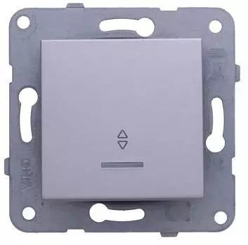 Переключатель Panasonic Karre&amp;Arkedia серебро (wktt00042sl-ru)