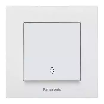 Переключатель Panasonic Karre Plus белый (wktc00032wh-ru)