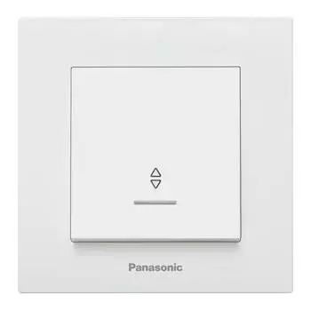 Переключатель Panasonic Karre Plus белый (wktc00042wh-ru)