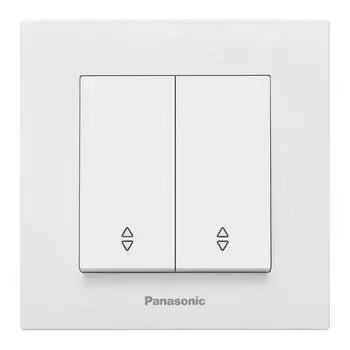 Переключатель Panasonic Karre Plus белый (wktc00112wh-ru)