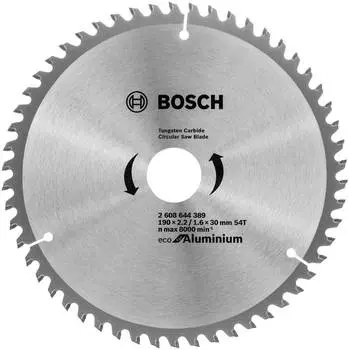Пильный диск по алюминию Bosch ECO ALU (2608644389)
