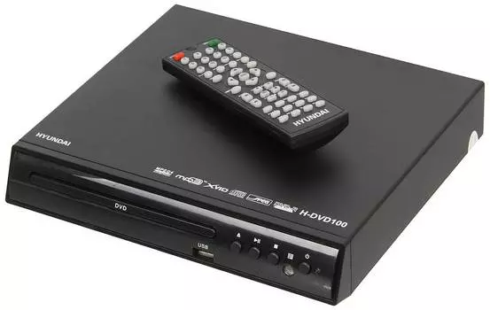 Плеер DVD Hyundai H-DVD100 черный