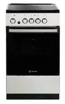 Плита электрическая De Luxe 506004.04эс-010, стеклокерамика, нержавеющая сталь