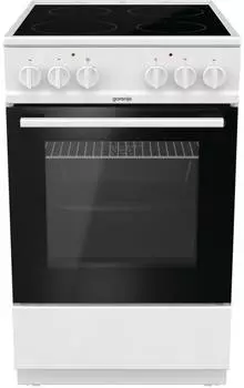 Плита электрическая Gorenje EC5151WG белый/черный