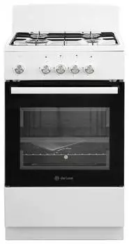 Плита газовая De Luxe 5040.48г (щ) белый