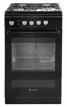 Плита газовая De Luxe 506040.24г ЧР-001 черный