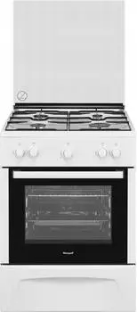 Плита газовая Weissgauff WGS G1G02 W белый (430124)