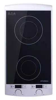 Плита Индукционная Hyundai HYC-0103 серебристый/черный