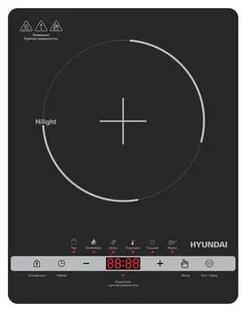 Плита Инфракрасная Hyundai HYC-0120 черный