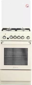 Плита комбинированная De Luxe 5040.41гэ (кр) ЧР-013 бежевый