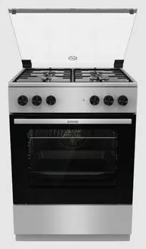 Плита комбинированная Gorenje GK6A40XH нержавеющая сталь