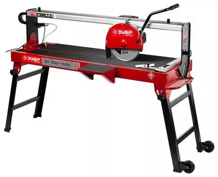 Плиткорез электрический Зубр ЭП-300-1500C 1500Вт красный