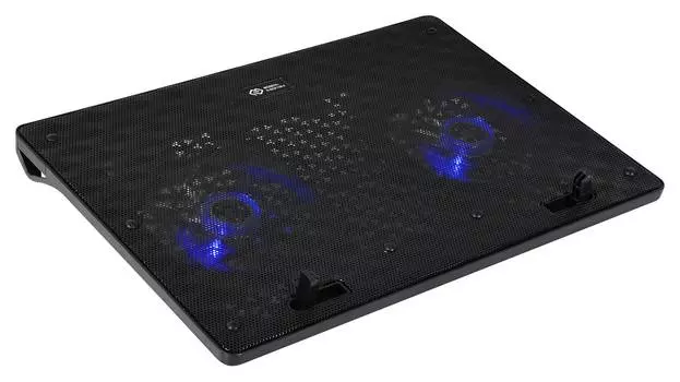 Подставка для ноутбука 15.6" Digma D-NCP156-2 черный