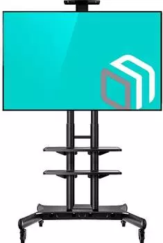 Подставка для телевизора Onkron TS1881, 50-83", напольный, мобильный, черный