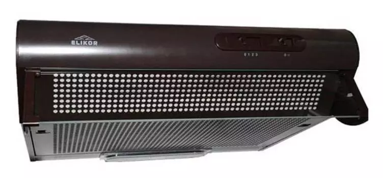 Подвесная вытяжка Elikor Davoline 60П-290-П3Л коричневый (кв ii м-290-60-163)