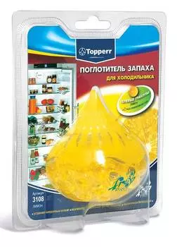 Поглотитель запаха для холодильников Topperr Лимон (3108)