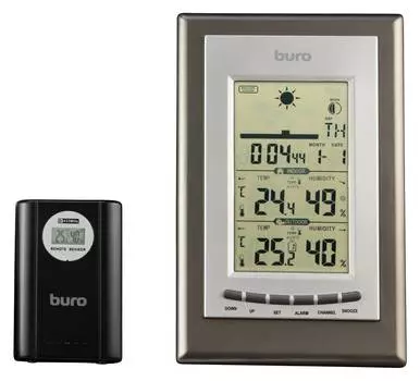 Погодная станция Buro H209G серебристый