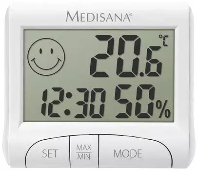 Погодная станция Medisana HG 100 белый (60079)
