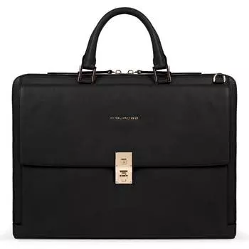 Портфель Piquadro Dafne Business черный, кожа натуральная (ca5511df/n)