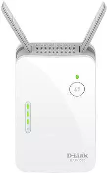 Повторитель беспроводного сигнала D-Link DAP-1620 белый (dap-1620/ru/b1a)