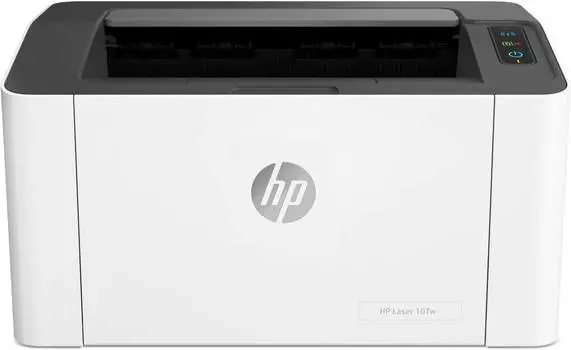 Принтер HP Laser 107w белый/черный (4zb78a)