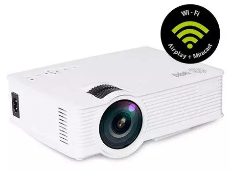 Проектор Cactus CS-PRE.09WT.WVGA-W, 1024х600, 350:1, 1200lm, белый