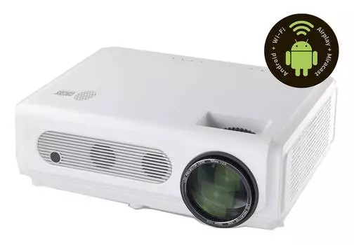 Проектор Cactus CS-PRM.05WT.WUXGA-A, 1920х1080, 2000:1, 2800lm, белый