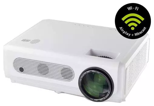 Проектор Cactus CS-PRM.05WT.WXGA-W, 1280х800, 2000:1, 2800lm, белый