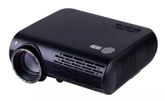 Проектор Cactus CS-PRO.02B.WXGA, 1280х800, 2000:1, 3000lm, черный