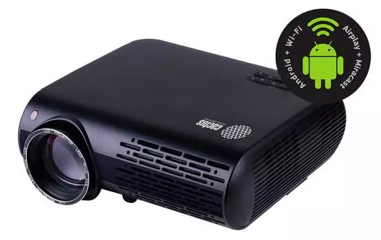Проектор Cactus CS-PRO.02B.WXGA-A, 1280х800, 2000:1, 3000lm, черный