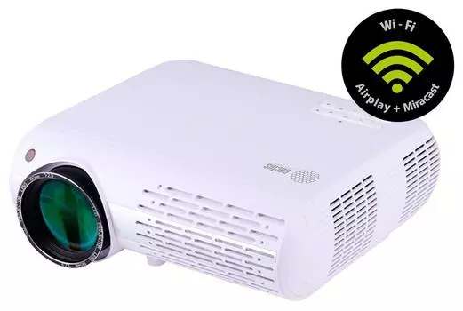 Проектор Cactus CS-PRO.02WT.WXGA-W, 1280х800, 2000:1, 3000lm, белый
