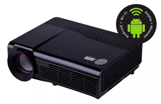 Проектор Cactus CS-PRO.09B.WXGA-A, 1280х720, 2000:1, 3000lm, черный