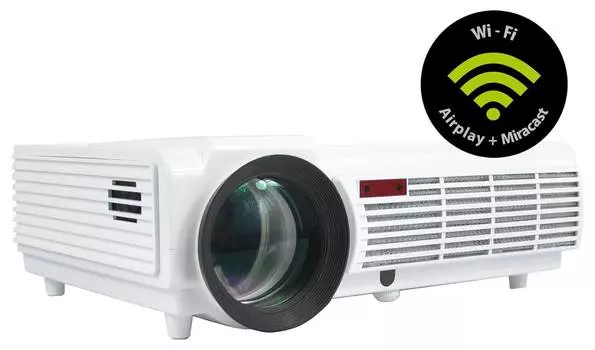 Проектор Cactus CS-PRO.09WT.WXGA-W, 1280х720, 2000:1, 3000lm, белый