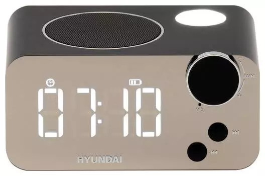Радиобудильник Hyundai H-RCL320 черный