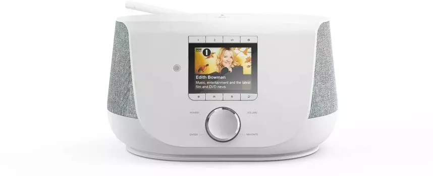 Радиоприемник Hama DIR3300SBT белый (00054230)