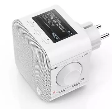 Радиоприемник Hama DIR45BT белый (00054240)