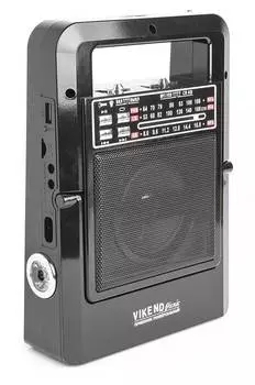 Радиоприемник Сигнал Vikend Picnic черный (21692)
