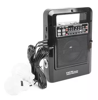 Радиоприемник Сигнал Vikend Traveler черный (21691)