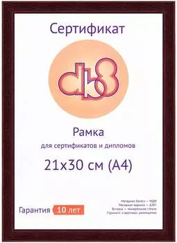 Рамка Светосила DB8 5006-8L 21х30см дуб (5-34792)