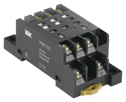 Разъем розеточный IEK РРМ78/3(PYF11A) винт.соед. 230 (RRP20D-RRM-3)