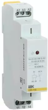 Реле промежуточное IEK OIR 230В (oir-116-ac230v)