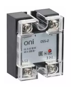 Реле твердотельное IEK Oni OSS-2 однофазное 380В (oss-2-3-25-b)