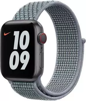 Ремешок Apple Nike Sport Loop/ дымчатый серый (mgql3zm/a)