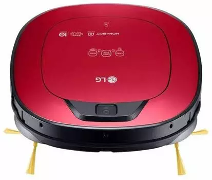Робот-пылесос LG VRF6670LVT красный/черный