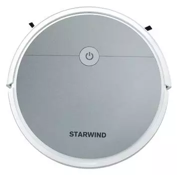 Робот-пылесос Starwind SRV4570 серебристый/белый