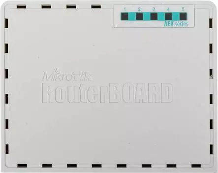 Роутер MikroTik hEX lite белый (rb750r2)