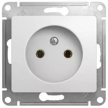 Розетка Schneider Electric Glossa белый (gsl000141)