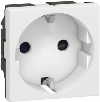 Розетка силовая Legrand Mosaic белый (077211)