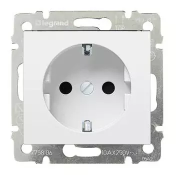 Розетка силовая Legrand Valena белый (774420)